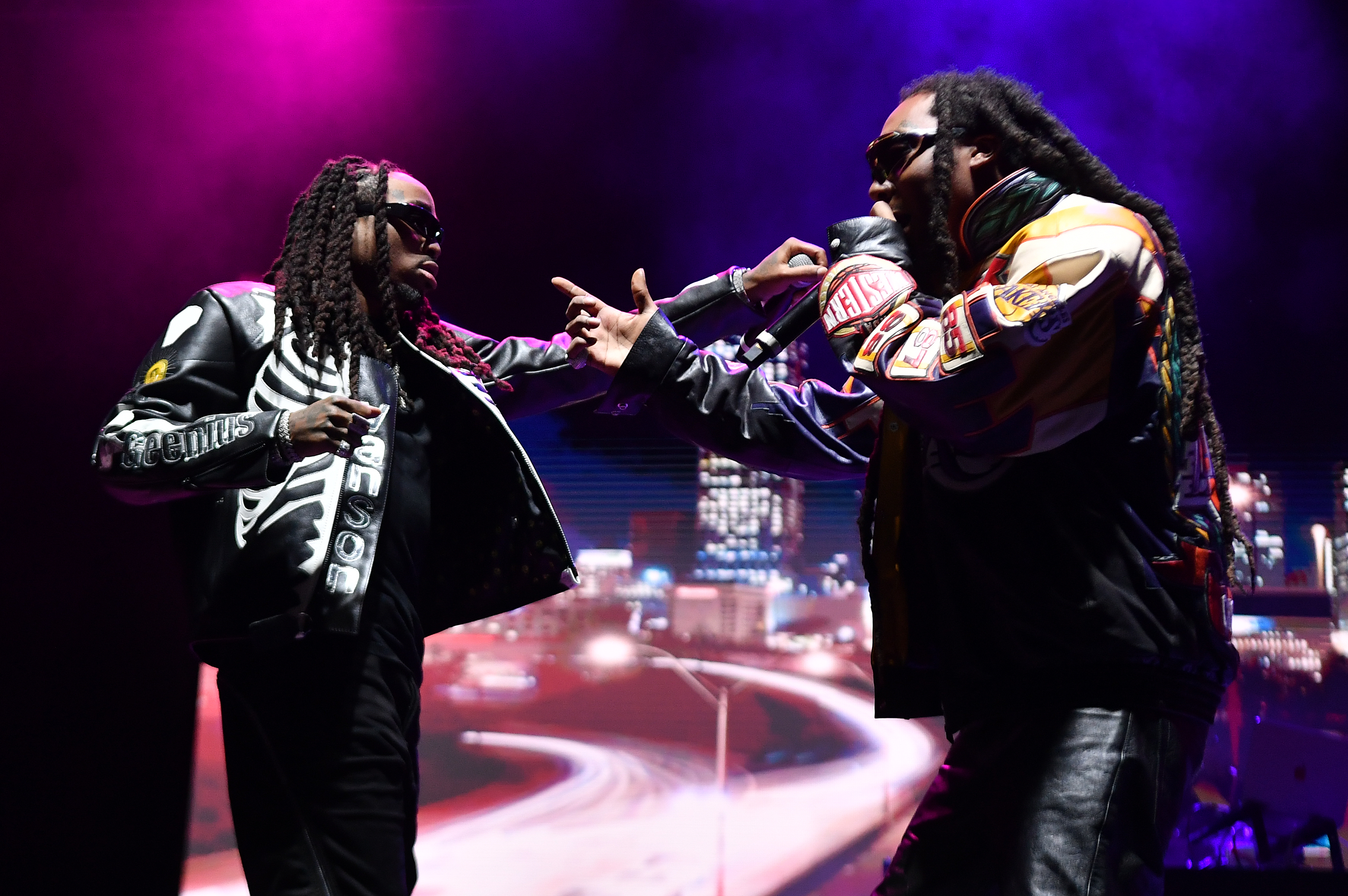 Quavo and Takeoff during Day 1 of the 2022 ONE MusicFest at Central Park, on October 8, 2022 in Atlanta, Georgia. | Source: Getty Images