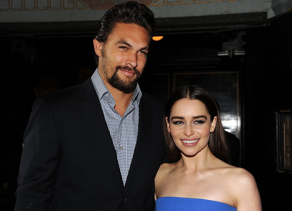 Jason Momoa and Emilia Clarke arrive at the premiere of HBO's "Game Of Thrones" Season 3 at TCL Chinese Theatre in Hollywood, California | Photo: Getty Images