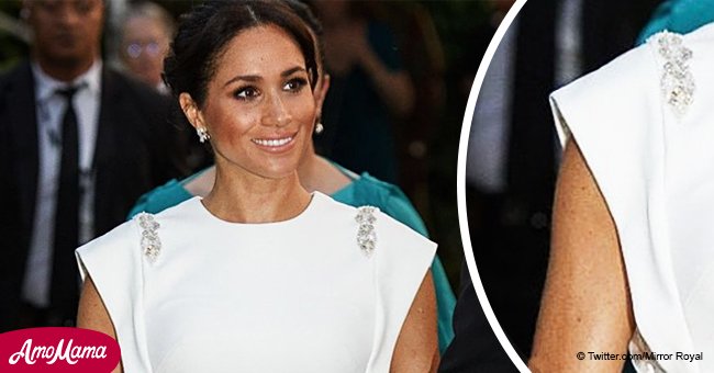 Here's why Meghan Markle's arms shine so bright during the royal tour