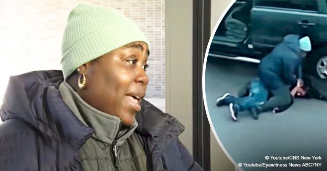 Single mom from the Bronx detains a man allegedly trying to steal her car in recent footage