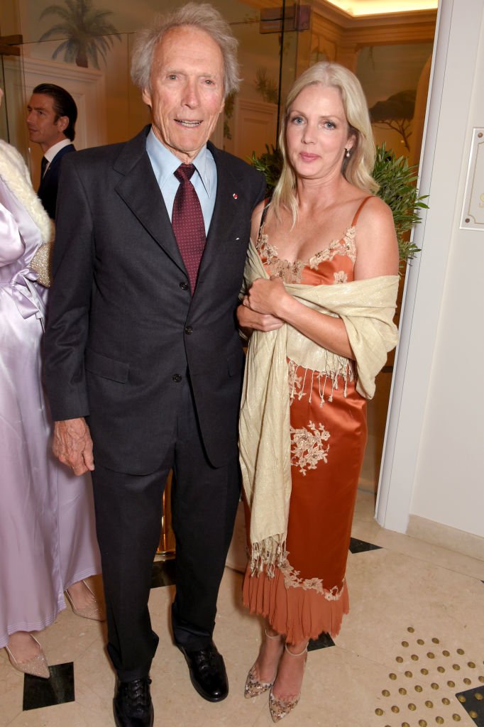 Clint Eastwood with girlfriend Christina Sandera at Hotel du Cap-Eden-Roc on May 20 2017 | Source: Getty Images