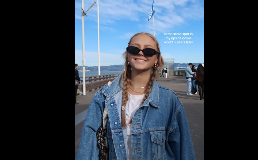 Emma Mendelssohn as seen in a post dated June 30, 2025 | Source: TikTok/@justembaswrld
