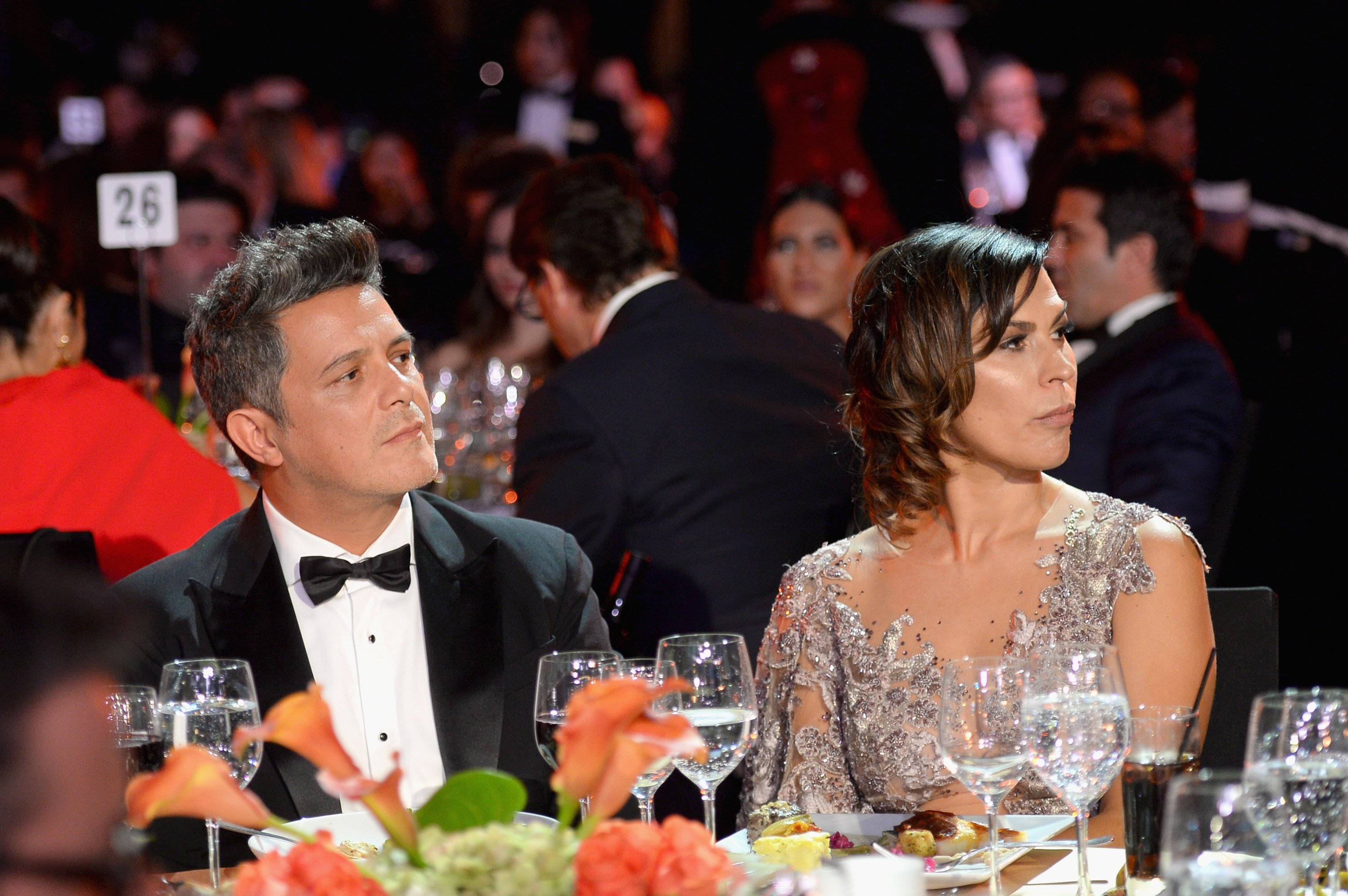 Alejandro Sanz y Raquel Perera en 2017 || Fuente: Getty Images Alejandro Sanz y Raquel Perera en 2017 || Fuente: Getty Images