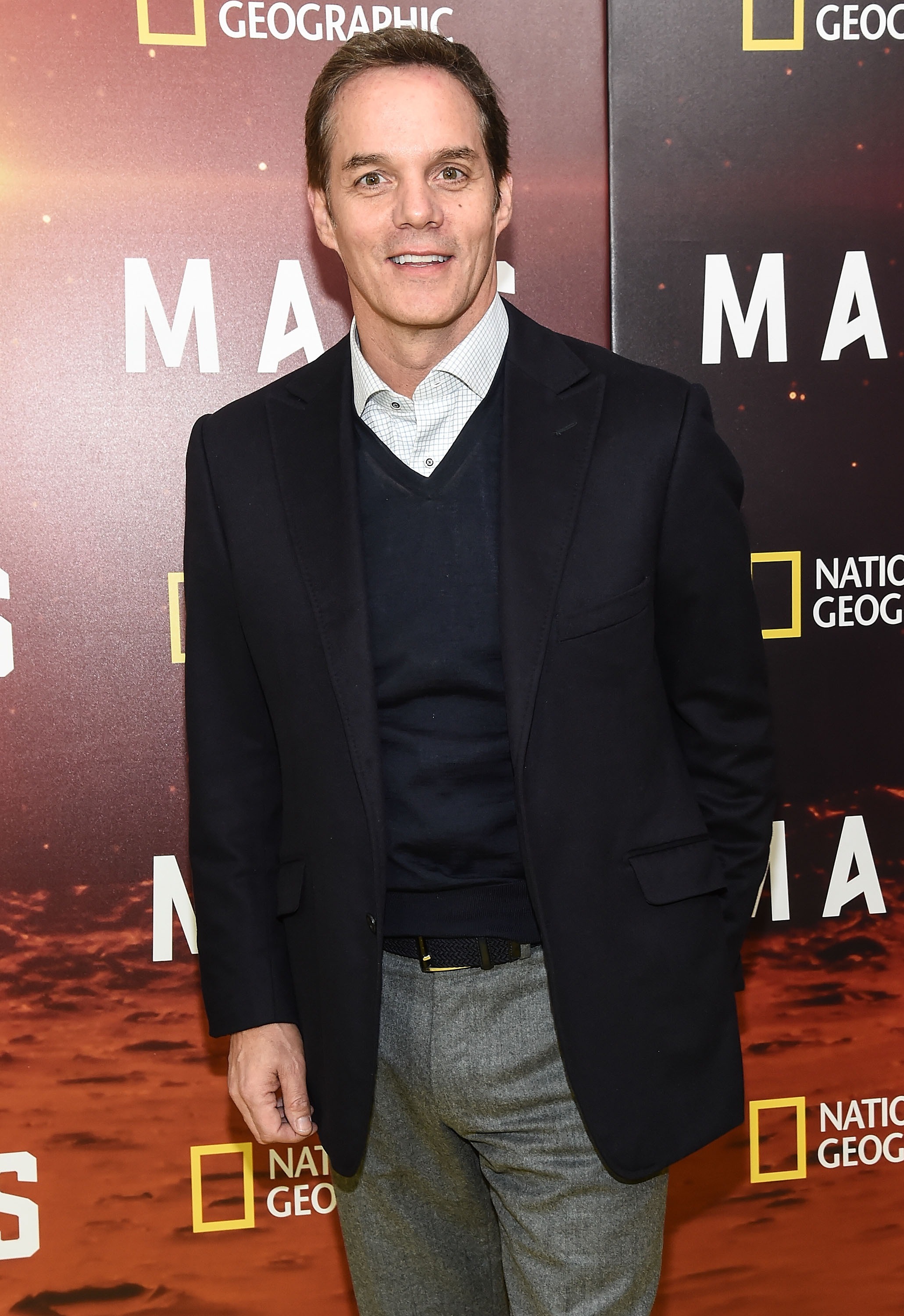 Bill Hemmer attends the National Geographic Channel "MARS" New premiere at the School of Visual Arts on October 26, 2016, in New York City. | Source: Getty Images