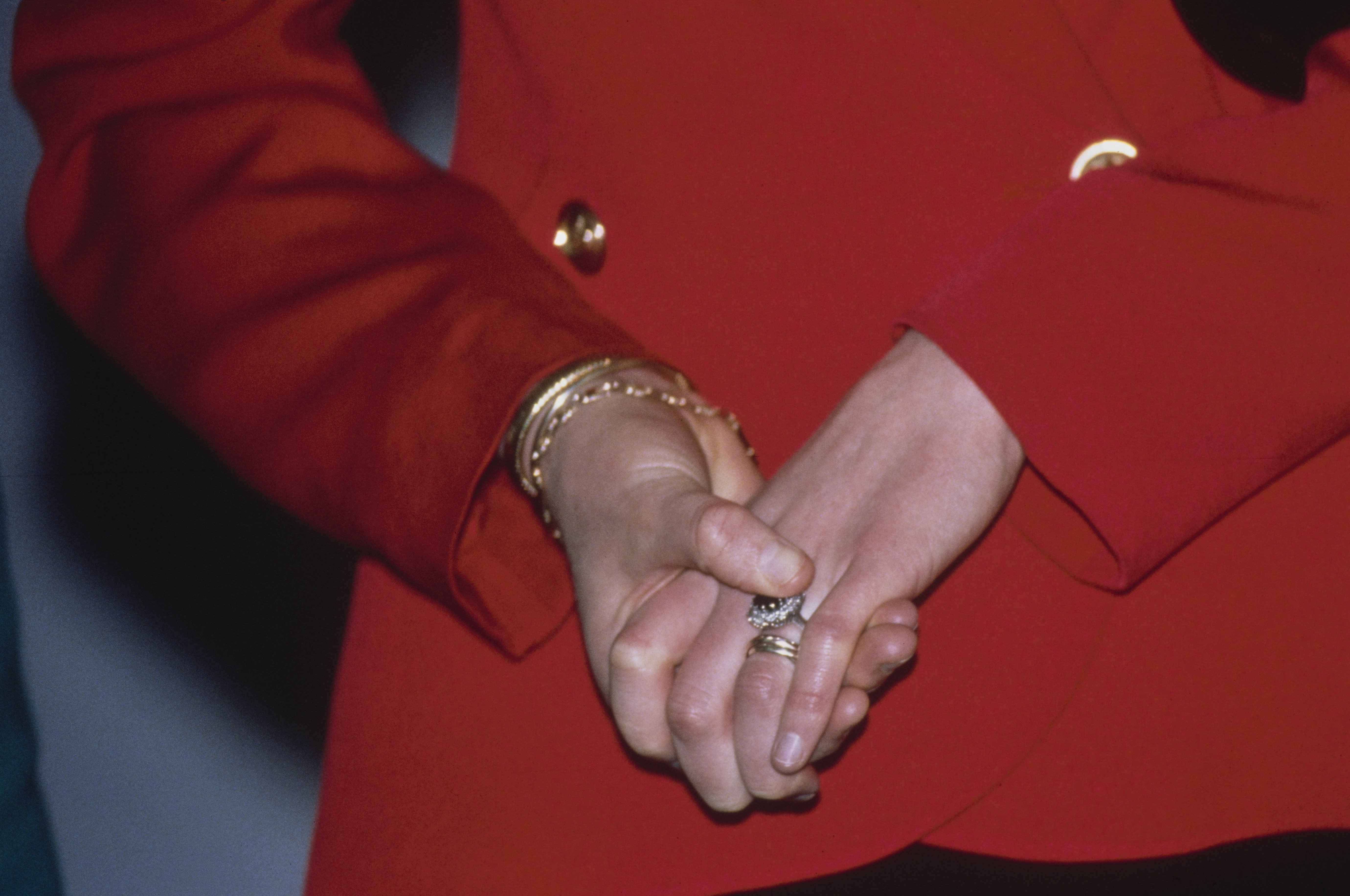 A view of Princess Diana's jewelry in January 1990 | Source: Getty Images