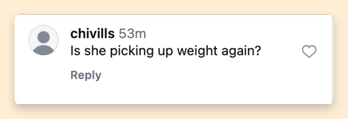A fan comments on Serena Williams's body transformation following her pre-Met Gala party appearance | Source: Instagram/vendetta_dailly