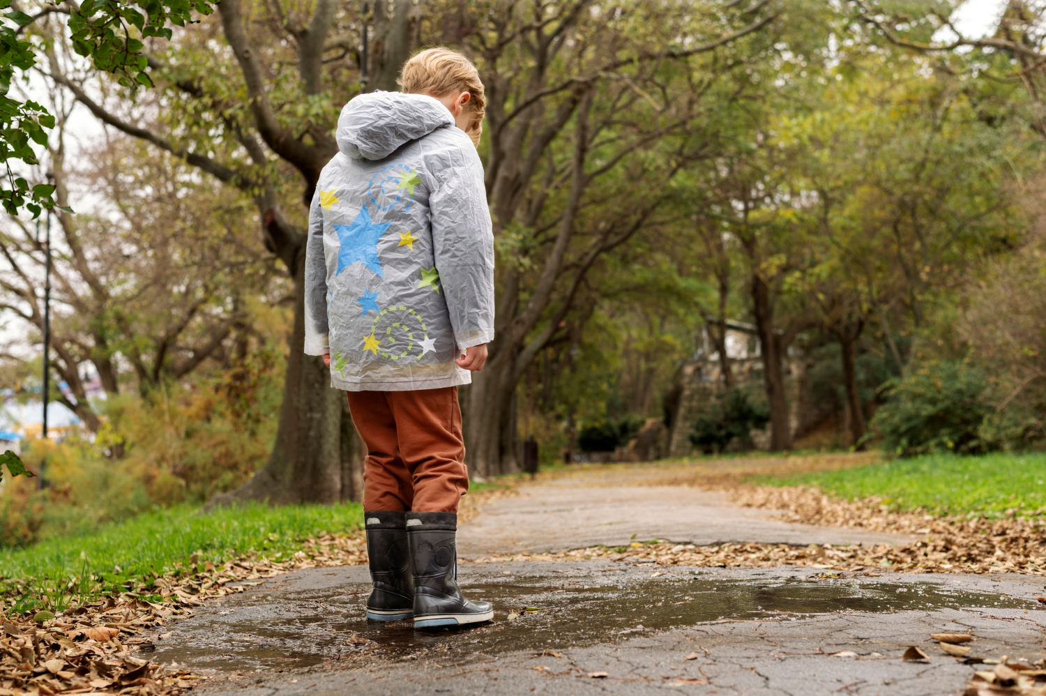 A lonely young boy standing on the road | Source: Freepik