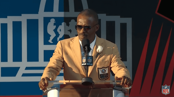 Marvin Harrison delivers his Hall of Fame Speech | 2016 Pro Football Hall of Fame, August, 2016 | Source: YouTube/NFL