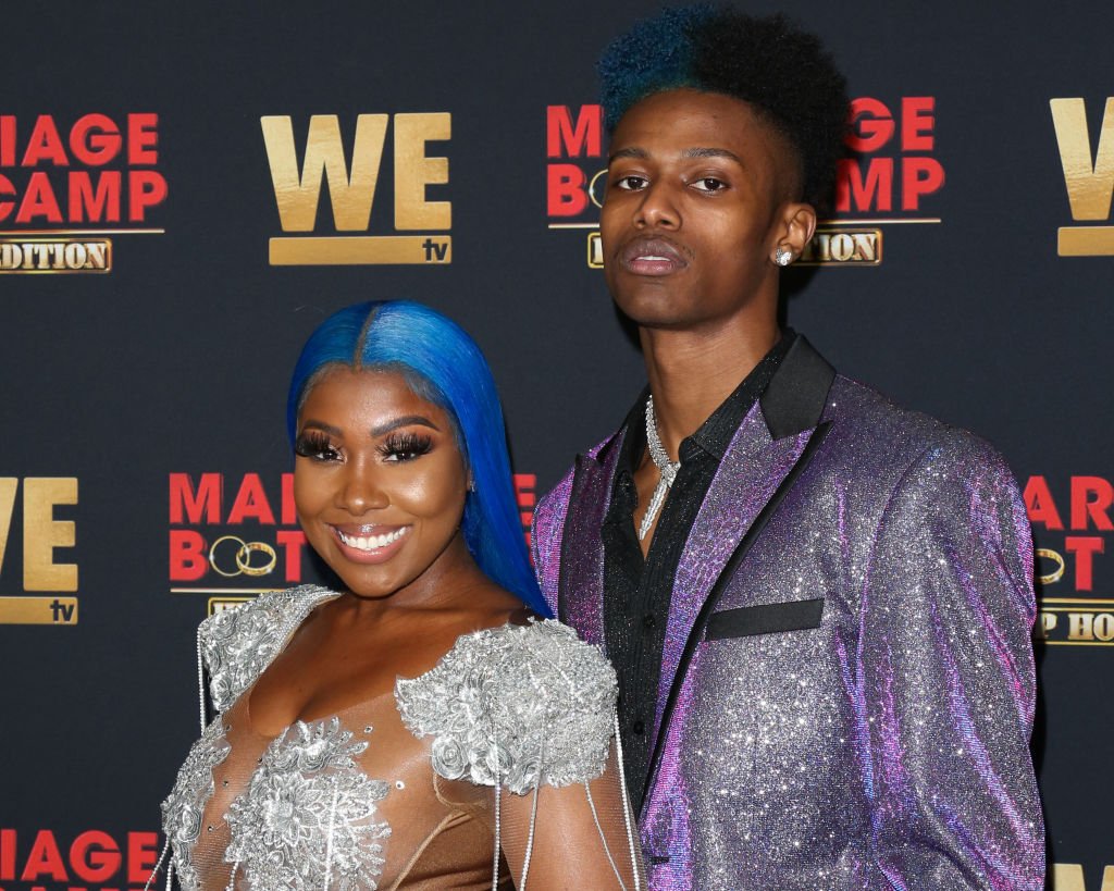  Bianca Bonnie and rapper Chozus at the premiere of WE TV's "Marriage Boot Camp: Hip Hop Edition" in February 2020. | Photo: Getty Images