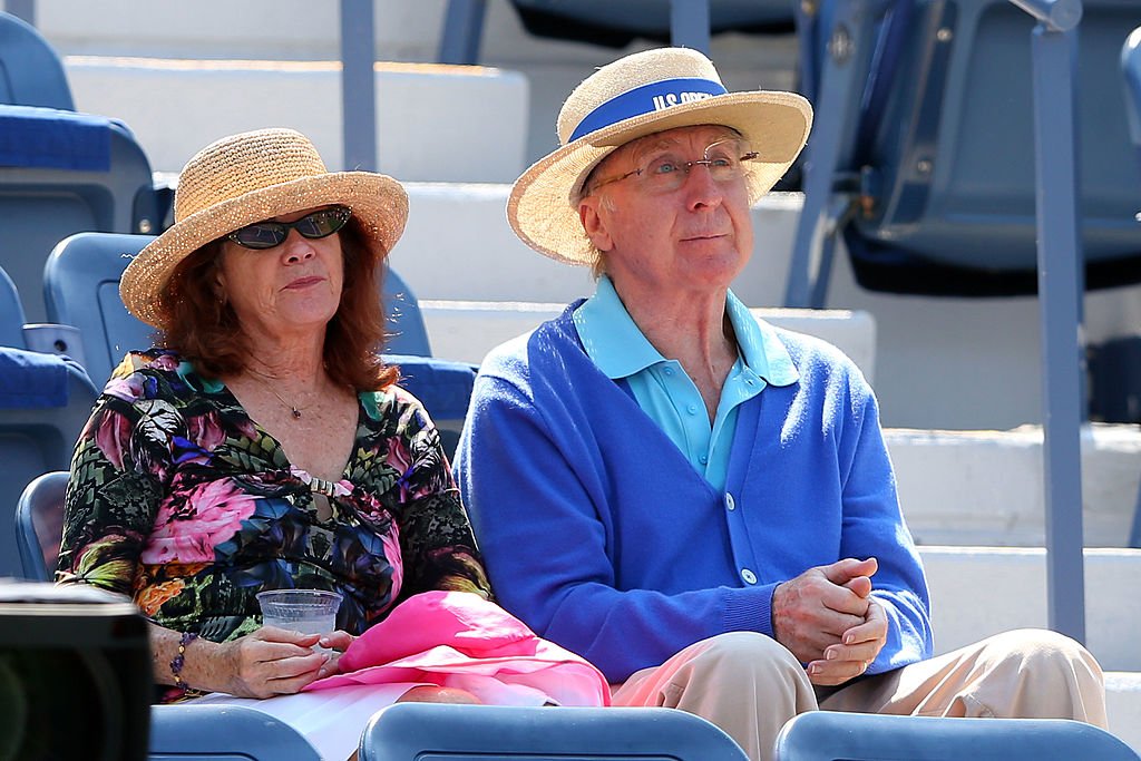 Gene Wilder and Karen Boyer attend Day Five of the 2012 US Open at USTA Billie Jean King National Tennis Center | Photo: Getty Images
