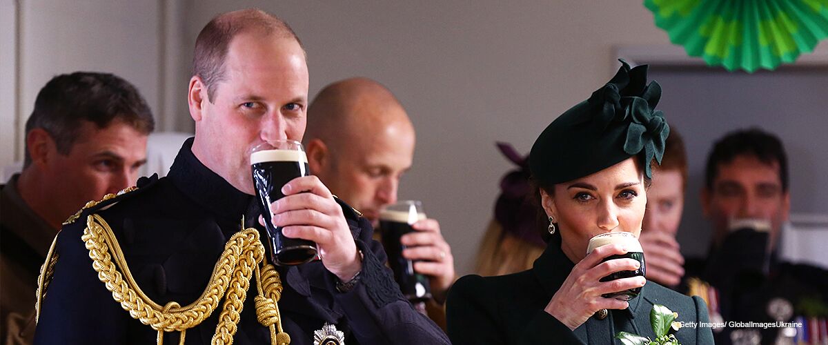 Kate Middleton repérée en train de siroter une pinte de bière avec le Prince William dans une tenue émeraude distinguée