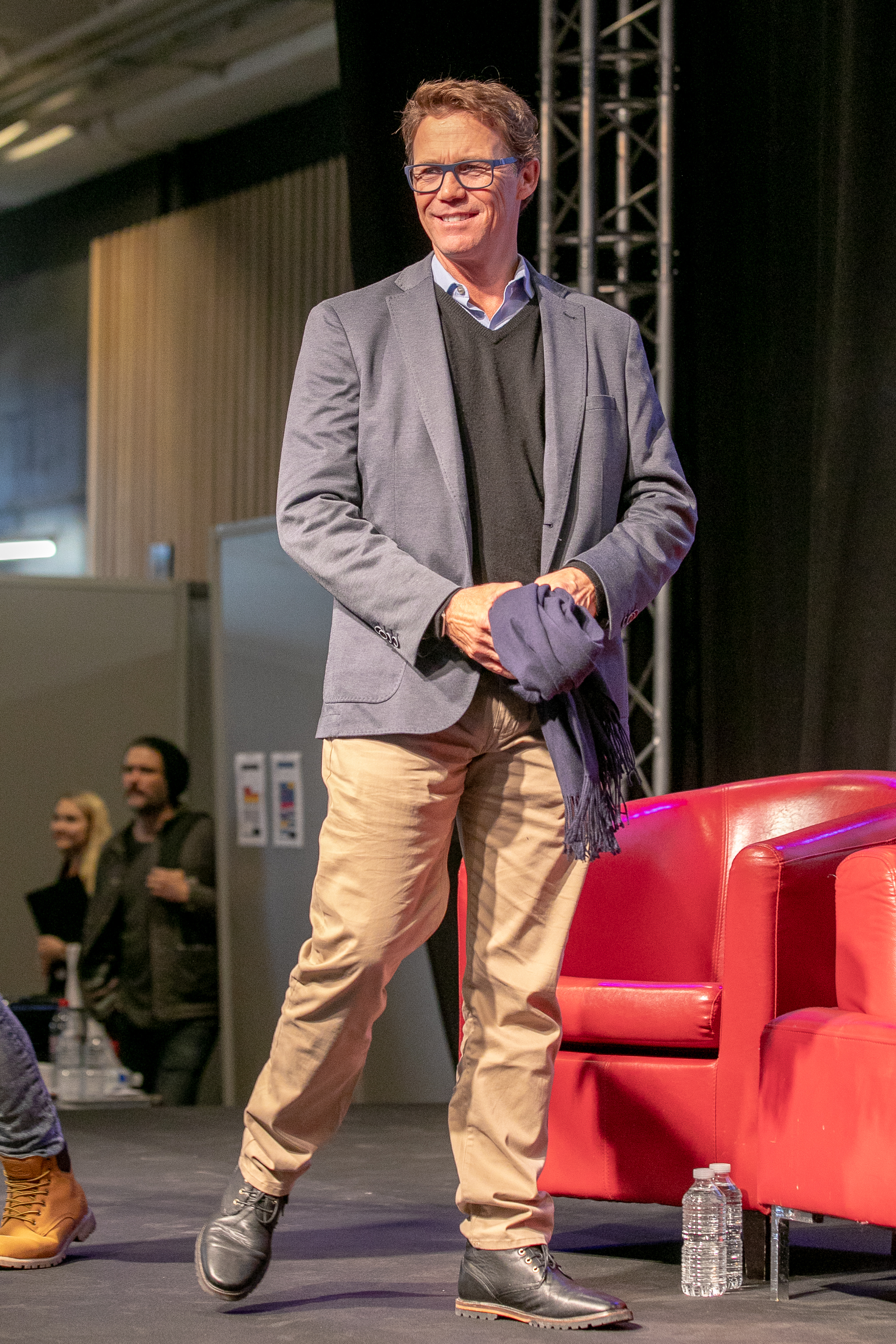 The actor attends the "Charmed" conference during Manga & Sci-Fi show on October 20, 2018 in Paris, France | Source: Getty Images