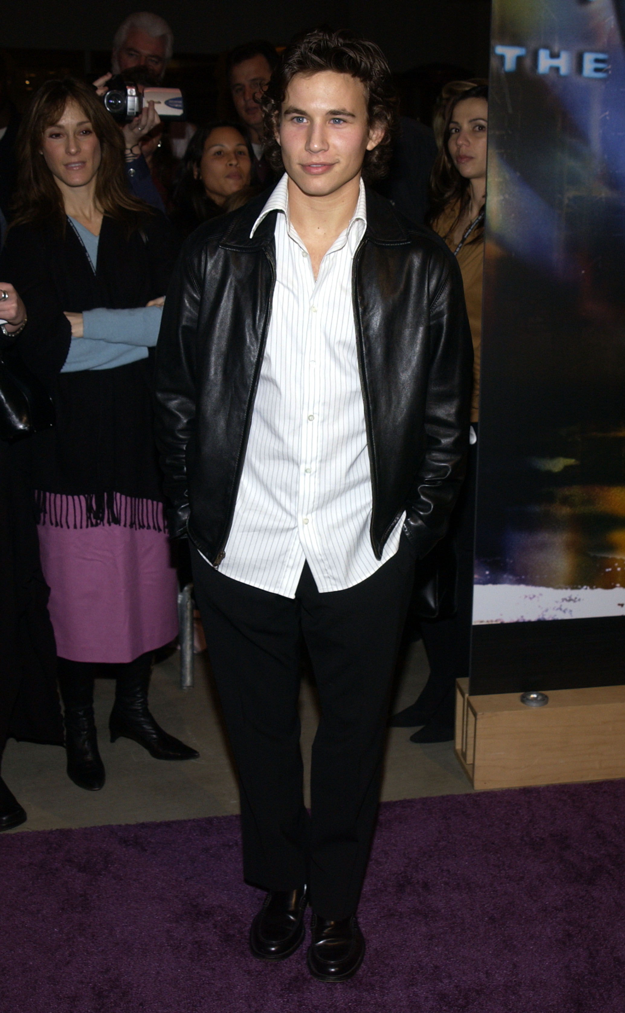 Jonathan Taylor Thomas arrives at The WB Network All-Star Celebration in Los Angeles, California.