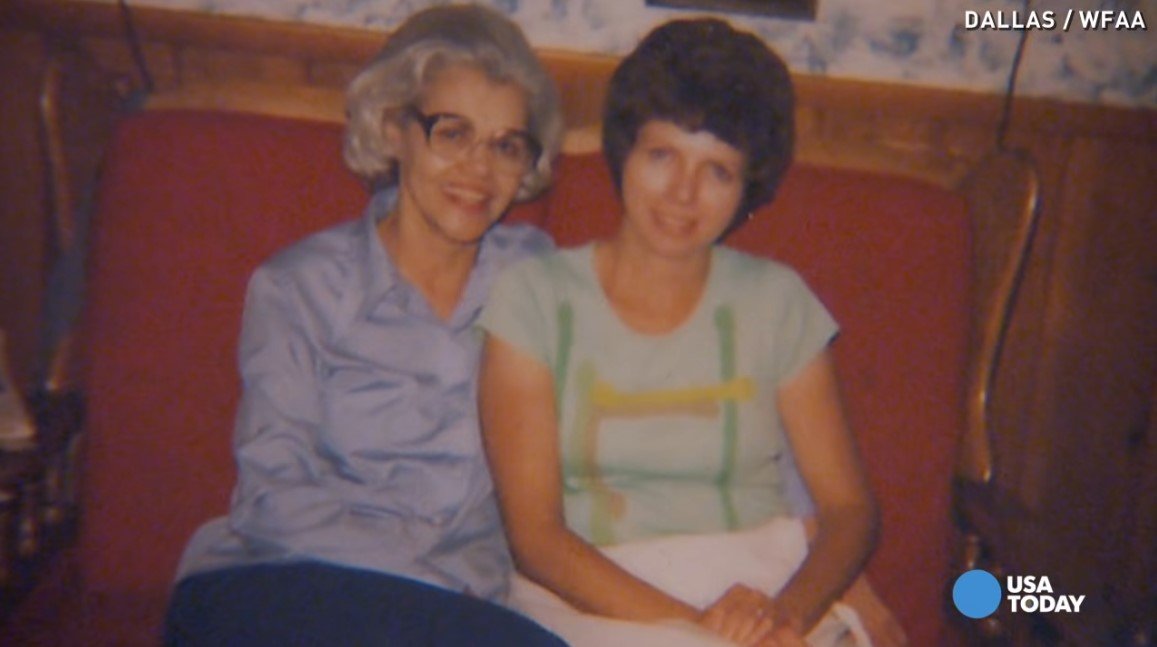 Picture of younger Mary Smith and Muriel Clayton | Source:  Youtube/USA TODAY 
