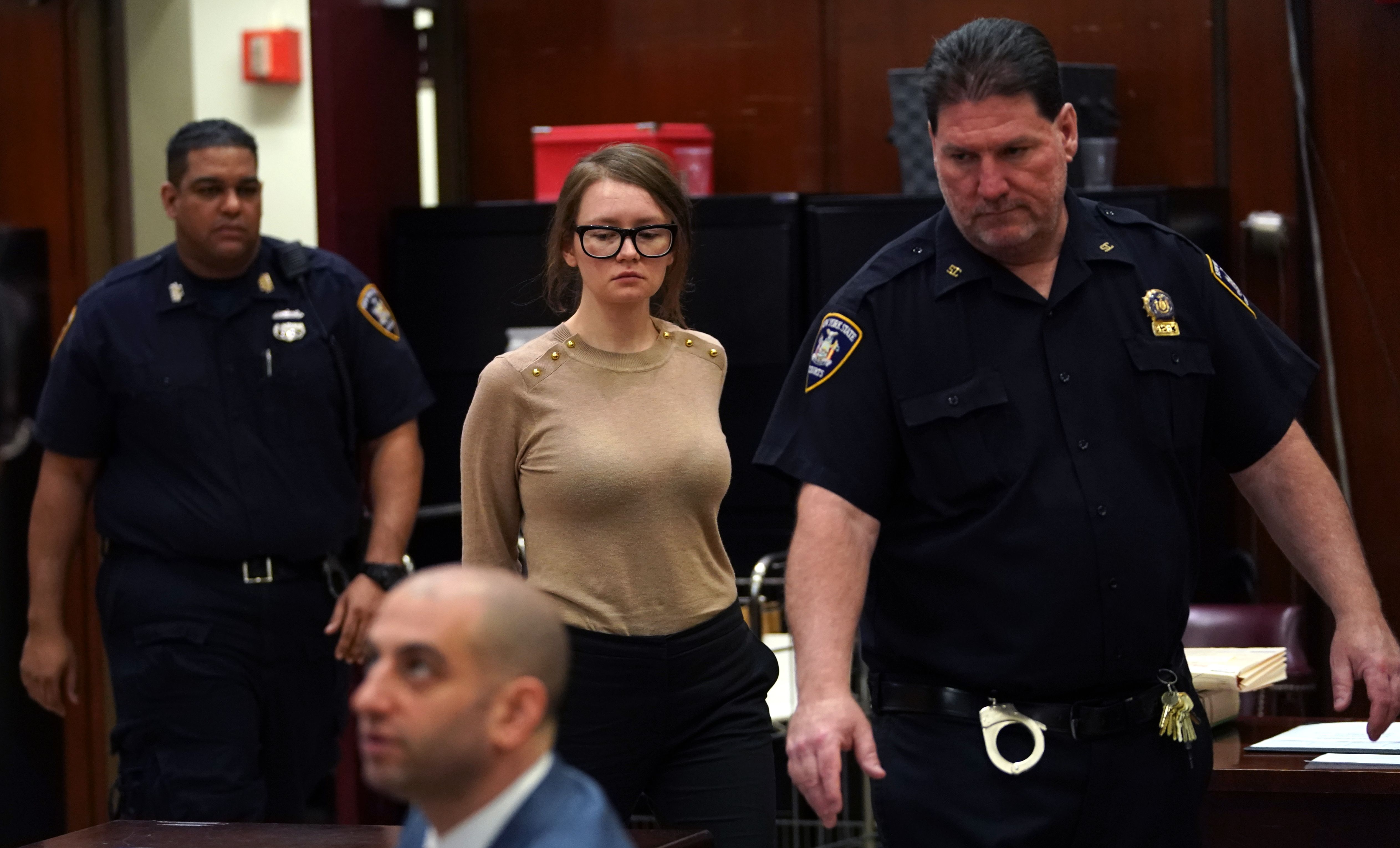 Anna Delvey in the courtroom during her trial at the New York State Supreme Court on April 11, 2019. | Source: Getty Images