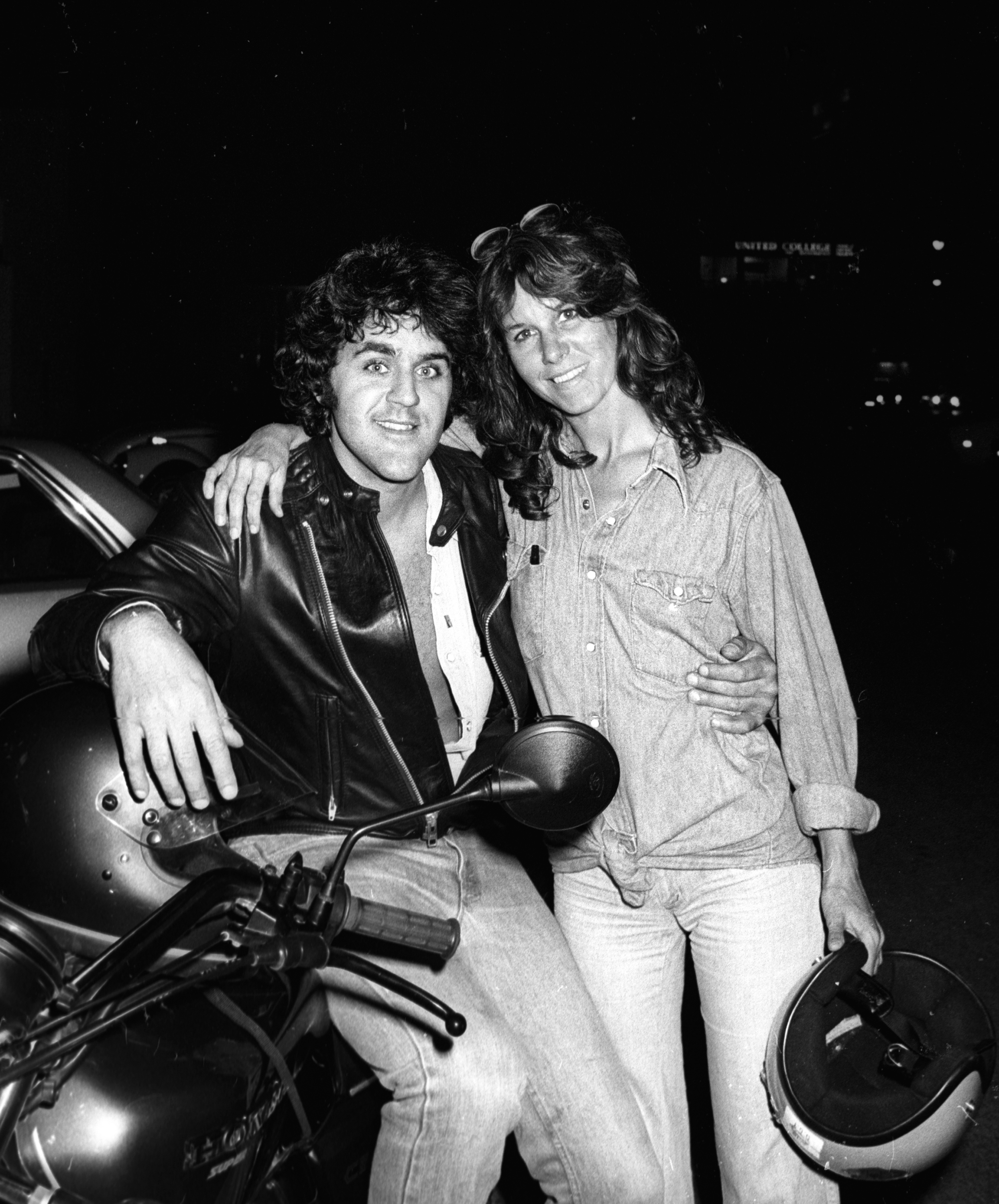Jay and Mavis Leno attend the taping of "The Merv Griffin Show" on September 26, 1979 | Source: Getty Images