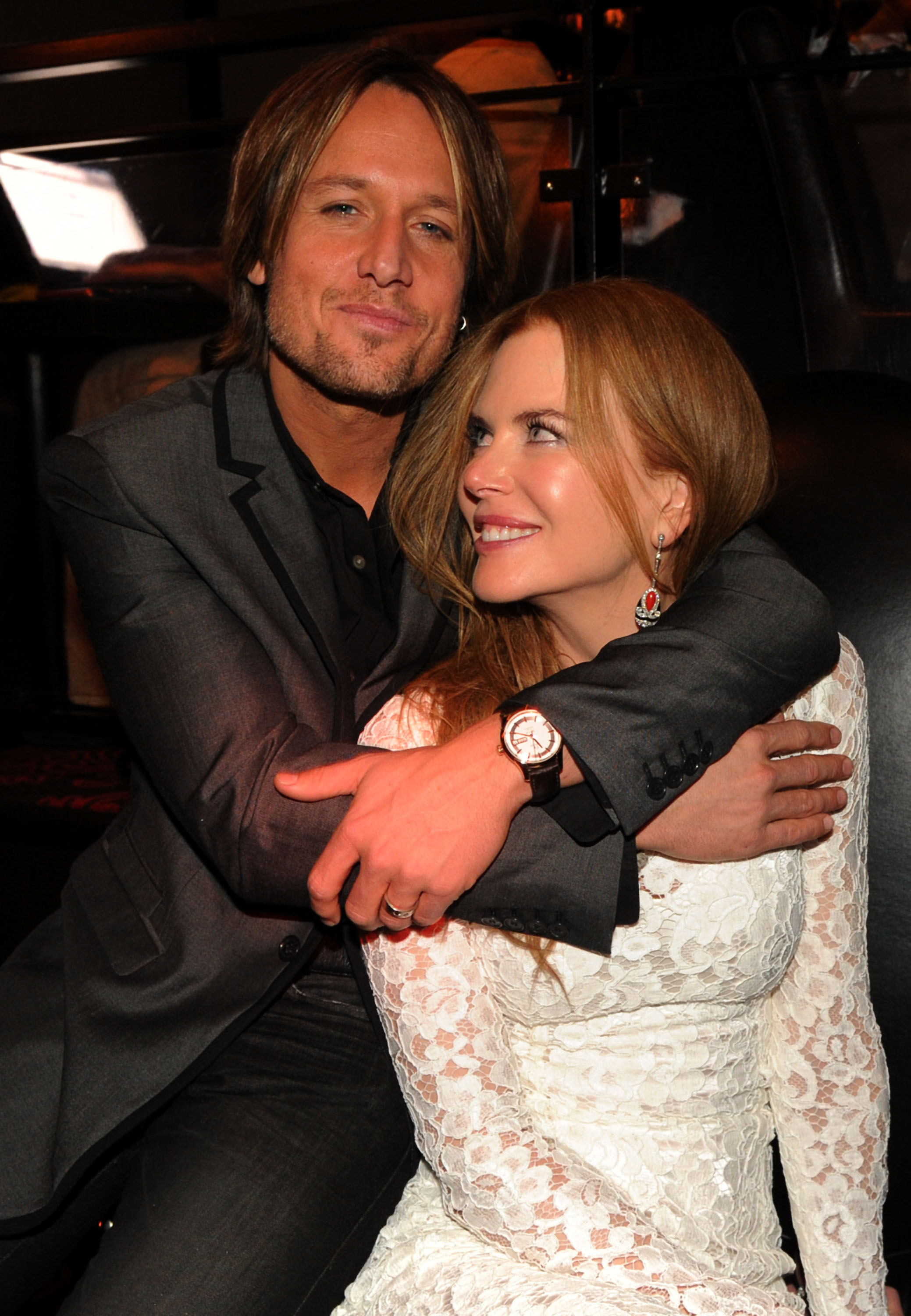 Keith Urban and Nicole Kidman at the 44th Annual CMA Awards - Capitol Records Post Party | Source: Getty Images