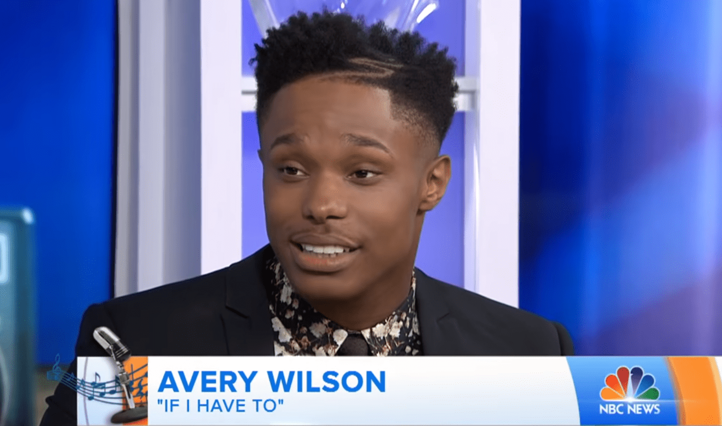 Avery Wilson Shares his Musical Inspiration in an interview with TODAY. | YouTube/Today