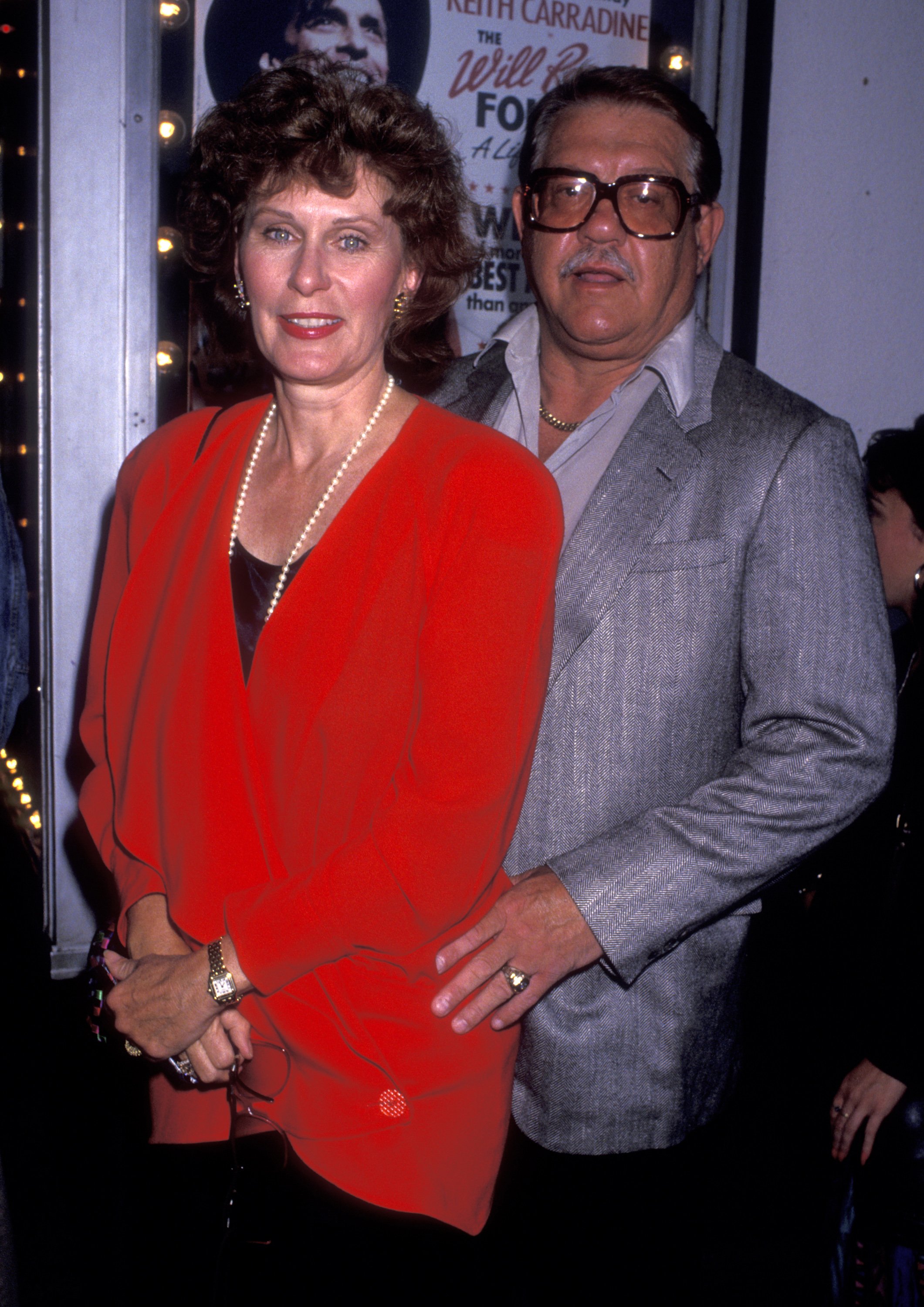 Actress Susan Clark and actor Alex Karras attend the opening of Will Rogers Follies on July 14, 1993 at the Pantages Theater in Hollywood, California | Source: Getty Images