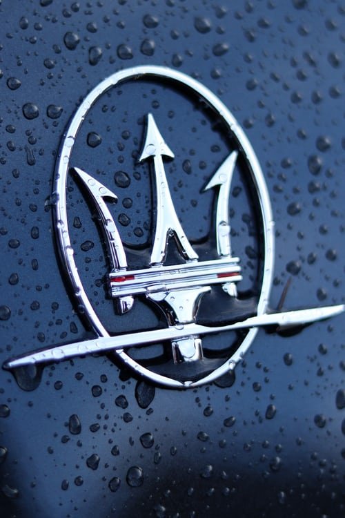 Maserati hood logo | Source: Unsplash