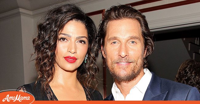 Matthew McConaughey and his wife Camila Alves pose for a picture at an event. | Source: Getty Images