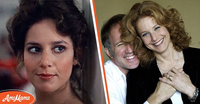 Debra Winger, in a scene from "An Officer and a Gentleman" [left], Portrait of Debra Winger and Arliss Howard for their movie "Big Bad Love" [right] | Sources: Getty Images, Youtube/LemonJuice
