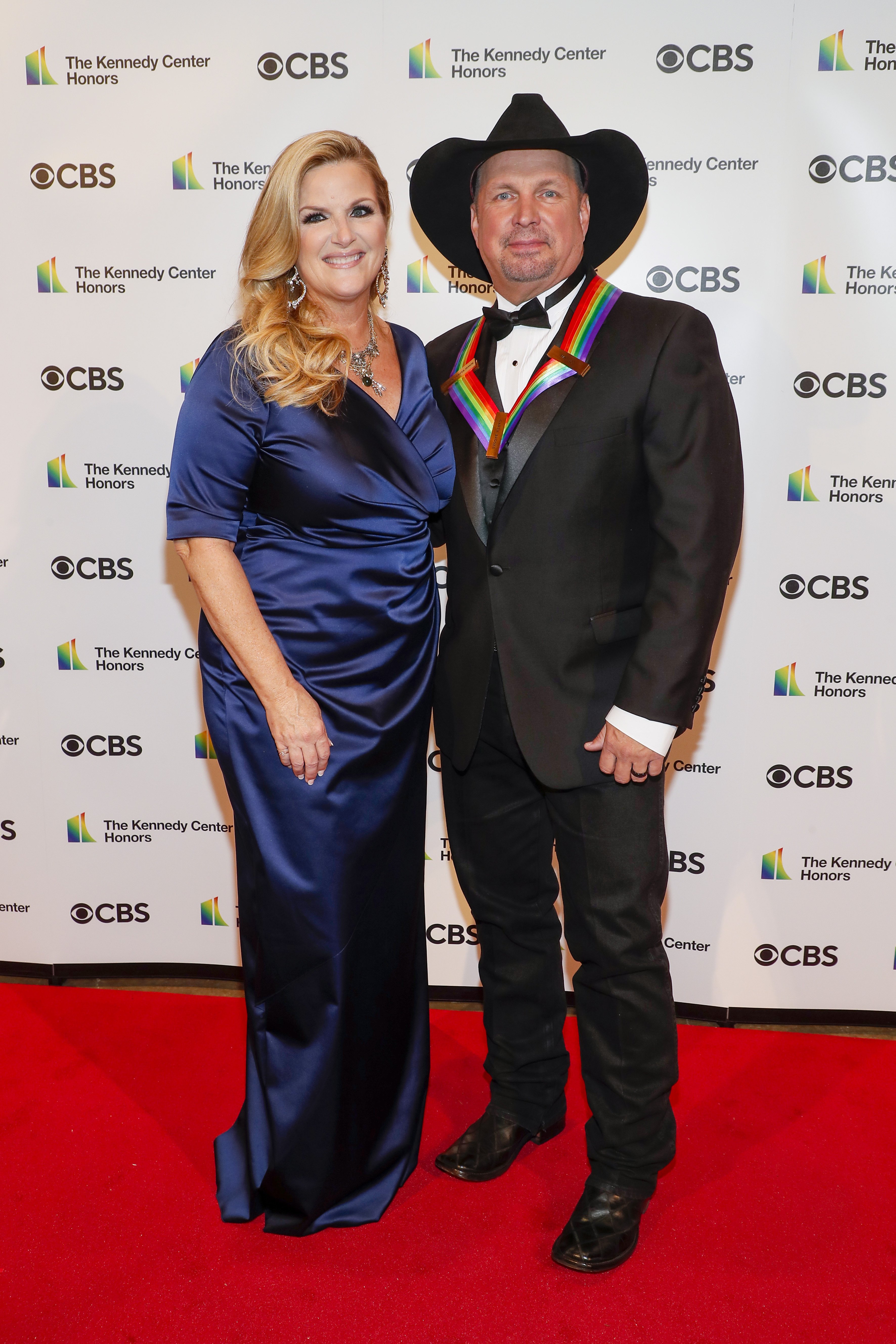 Trisha Yearwood and Garth Brooks attends the 43rd Annual Kennedy Center Honors at The Kennedy Center on May 21, 2021 in Washington, DC. | Source: Getty Images