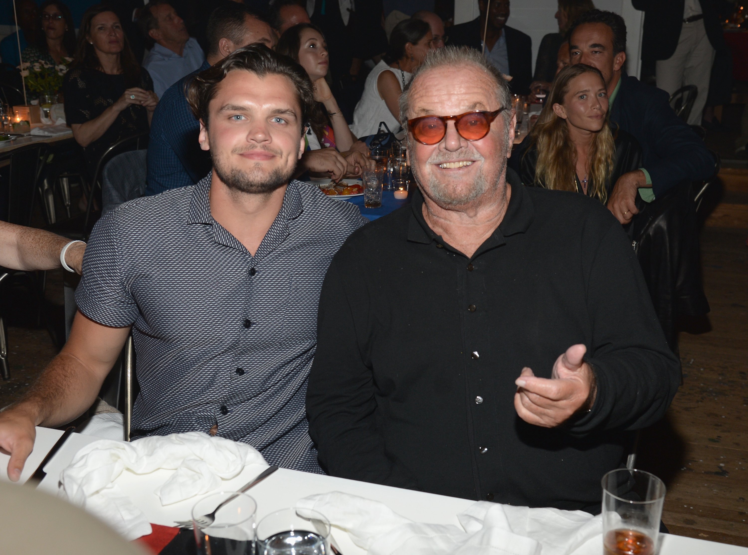 Ray Nicholson and Jack Nicholson pictured at the Apollo in the Hamptons 2015 at The Creeks, New York. | Photo: Getty Images 