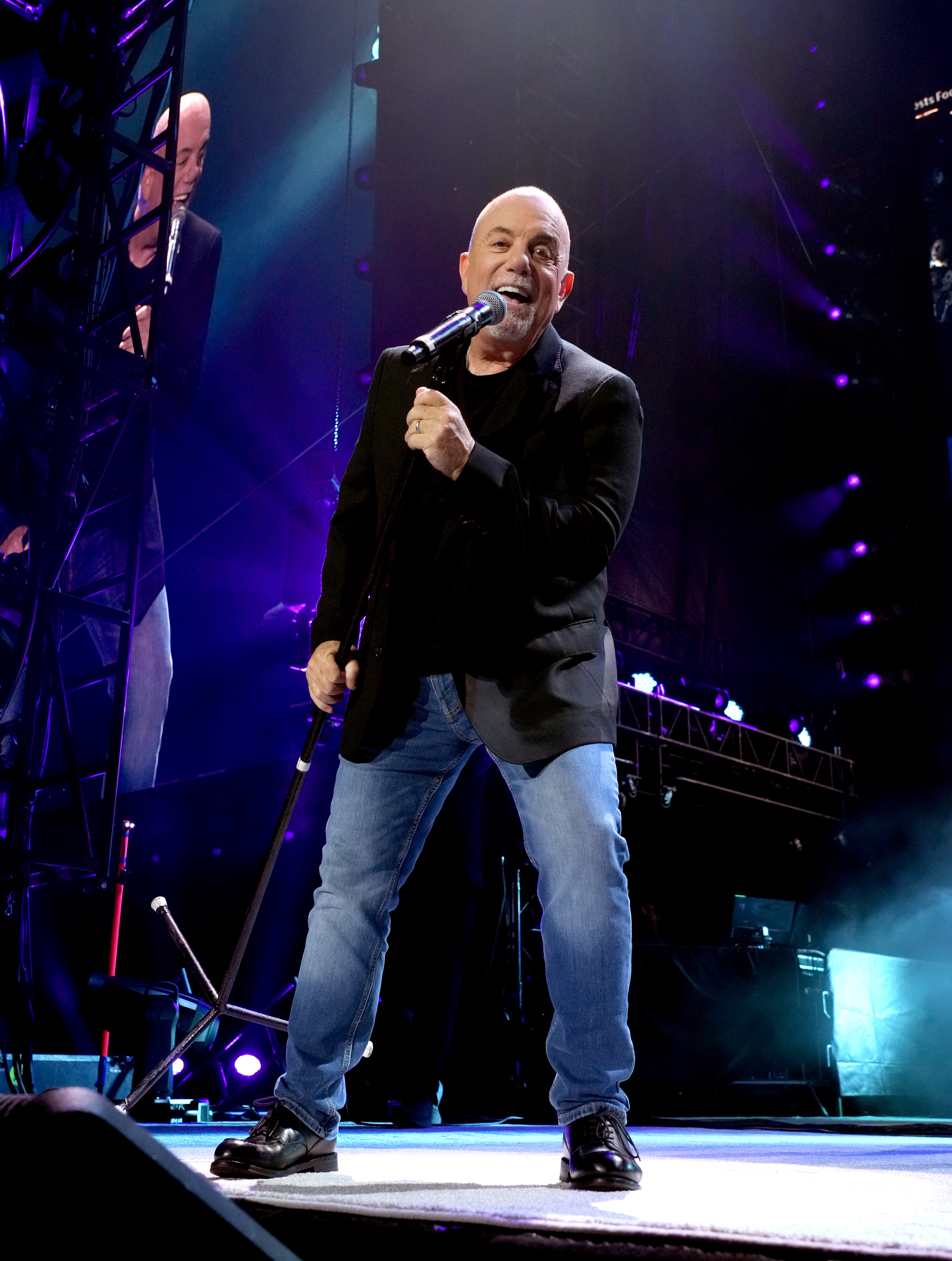 Billy Joel performing at SoFi Stadium on March 10, 2023, in Inglewood, California. | Source: Getty Images