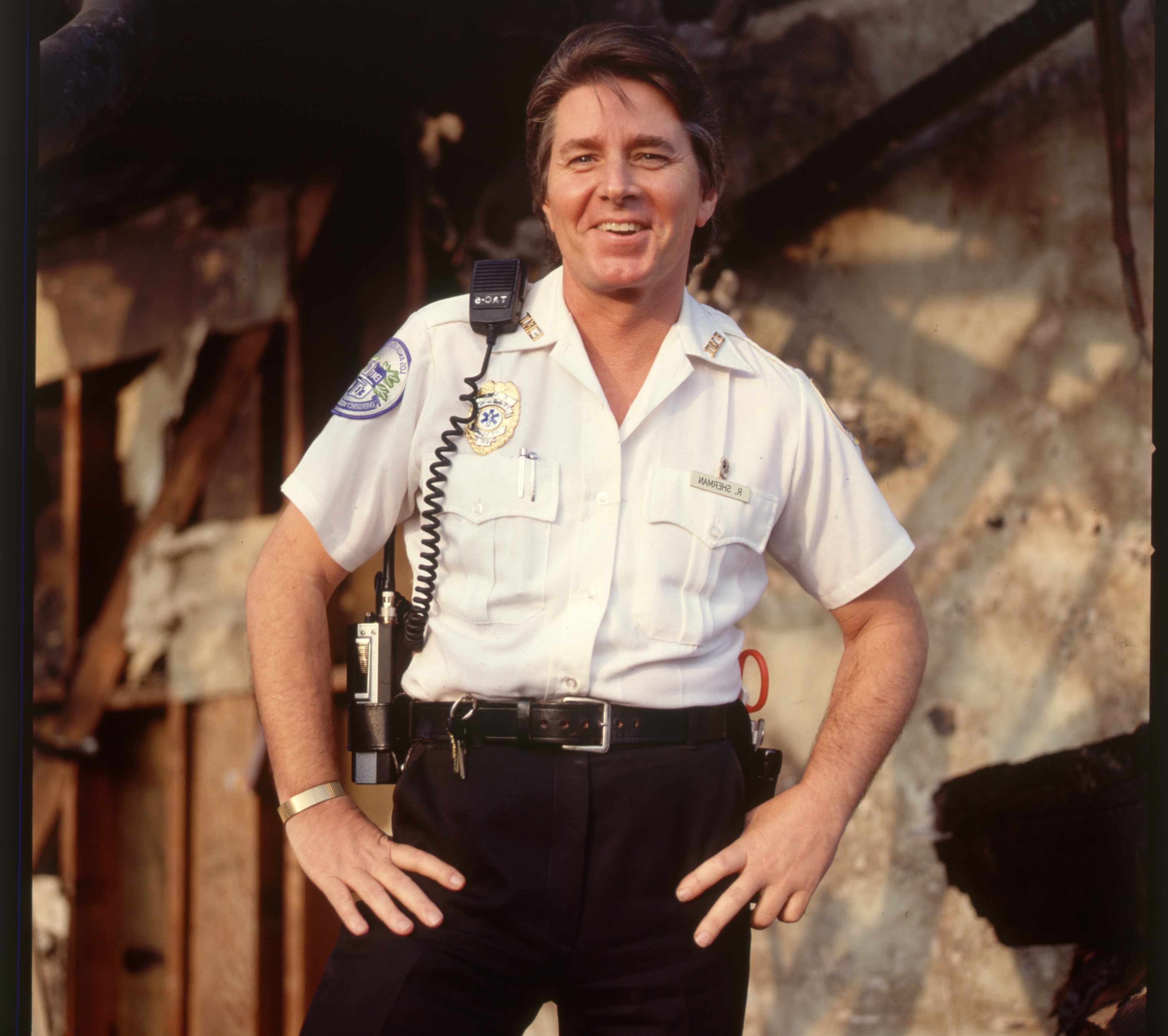 The 1970s teen heartthrob in an EMS uniform | Source: Getty Images