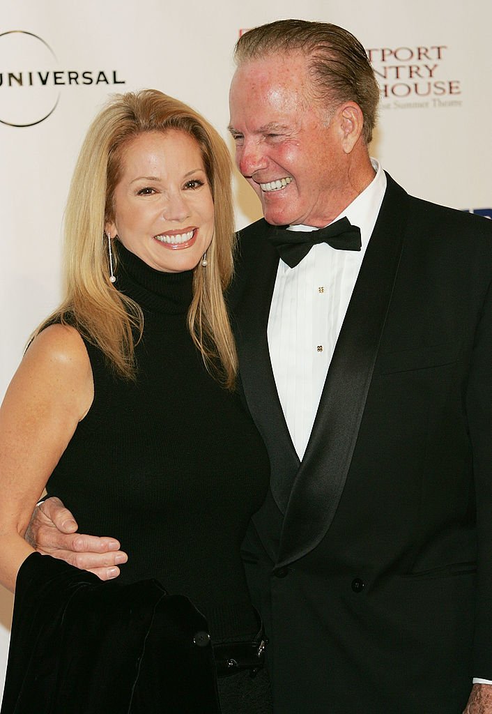 Kathie Lee and Frank Gifford at a benefit dinner on October 14, 2004, in Greenwich. | Source: Getty Images
