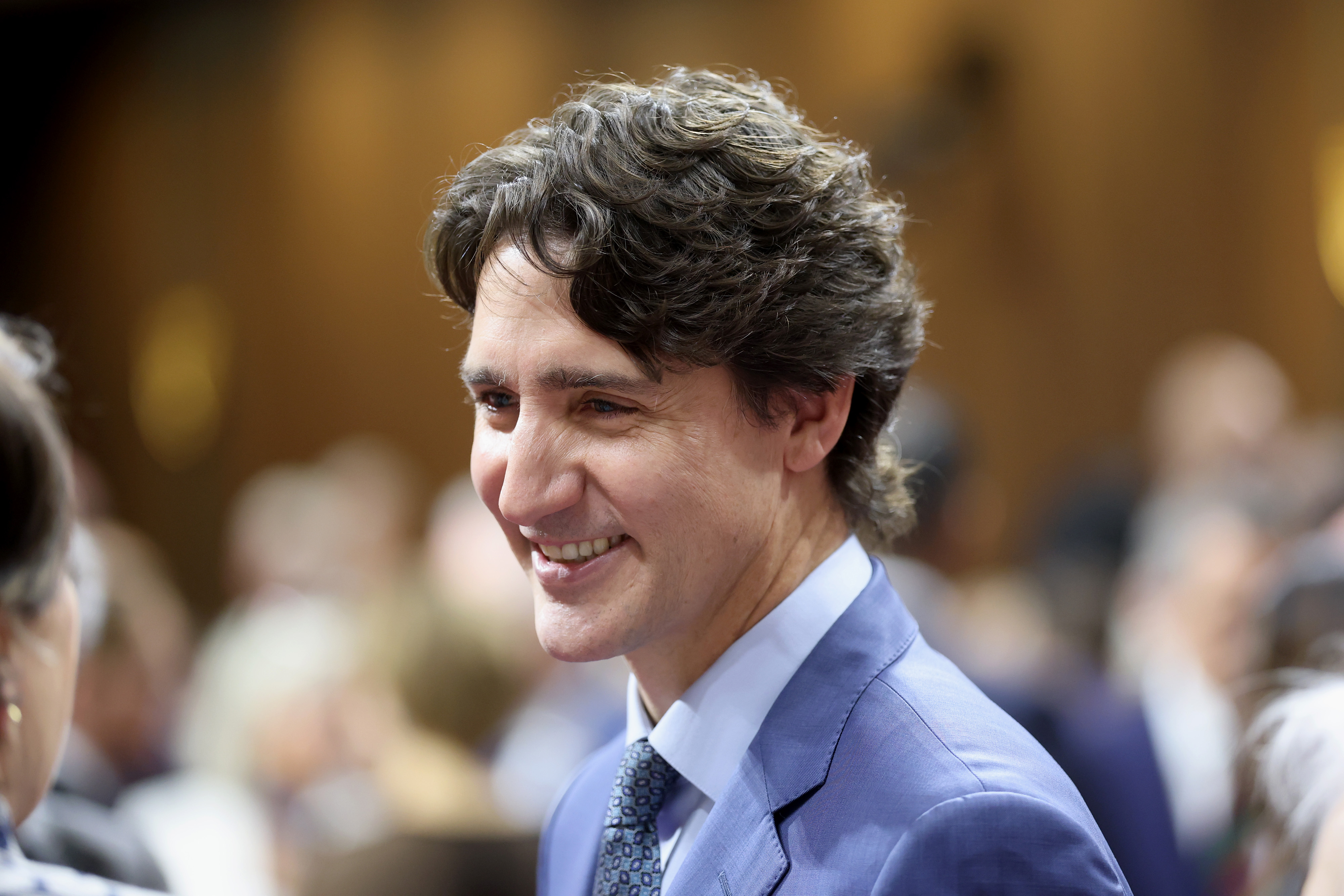 Justin Trudeau arrives ahead of an appearance by King Charles III and Queen Camilla at the Senate Chamber for the State Opening of Parliament on May 27, 2025 in Ottawa, Ontario | Source: Getty Images