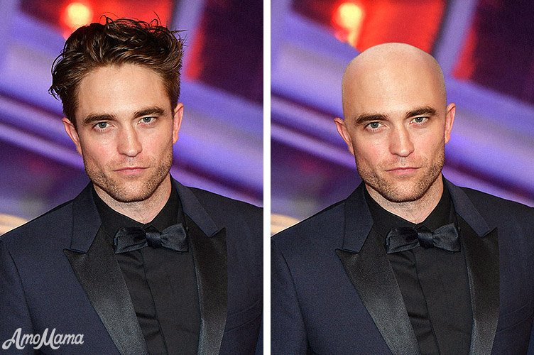 How Celebrities Would Look without Hair