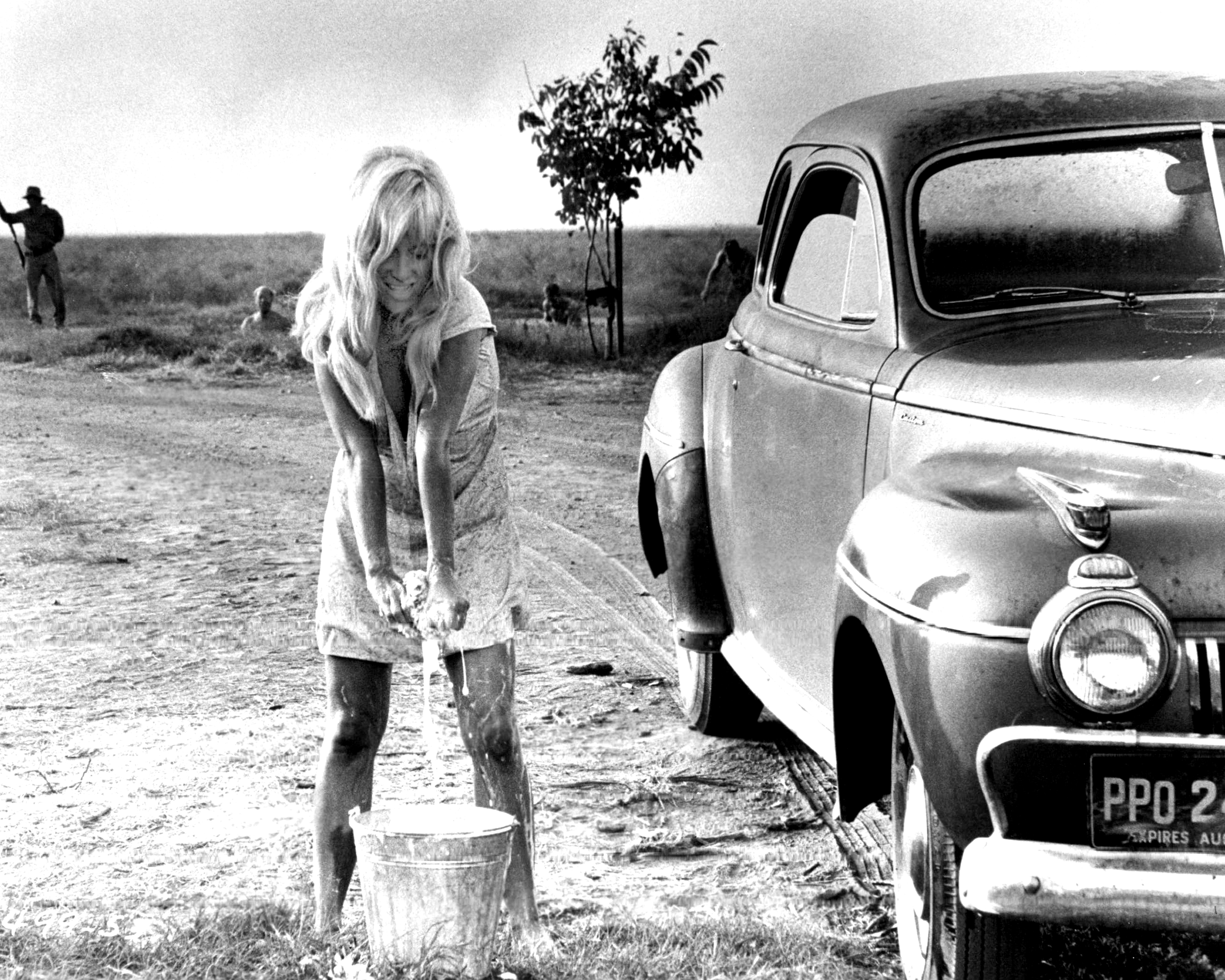 The actress in the iconic car wash scene in "Cool Hand Luke" in 1967. | Source: Getty Images