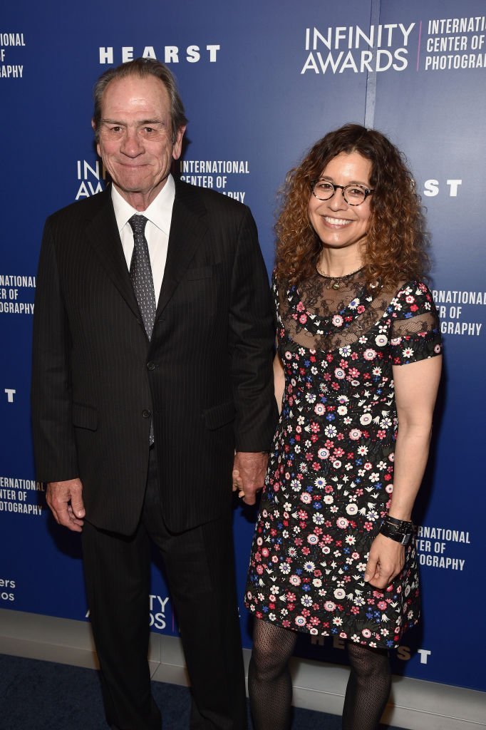 Tommy Lee Jones and his third wife Dawn Laurel-Jones. I Image: Getty Images.