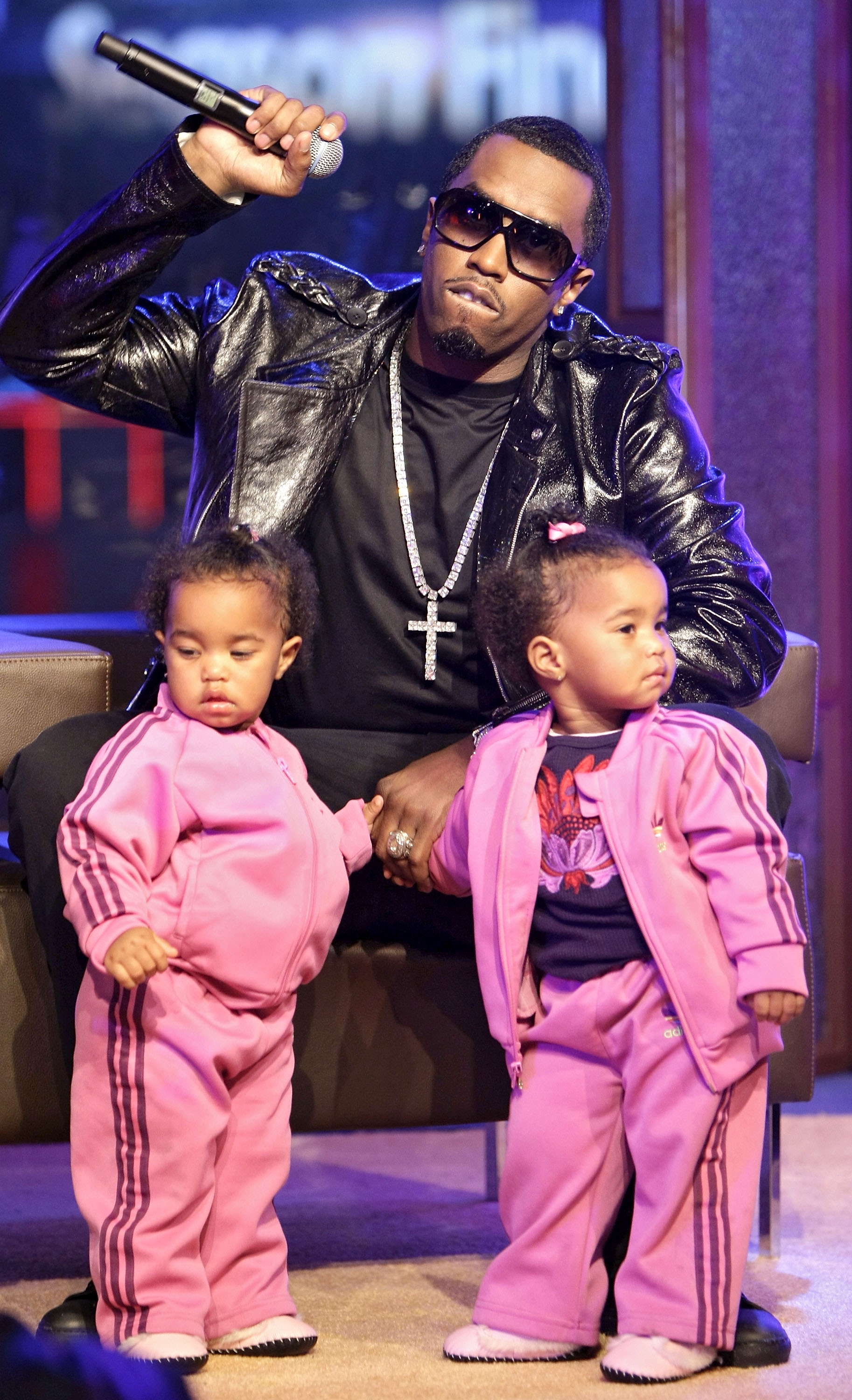 Diddy with D'Lila Star and Jessie Combs at MTV's "Making the Band 4" Season Finale on March 22, 2008, in New York City. | Source: Getty Images