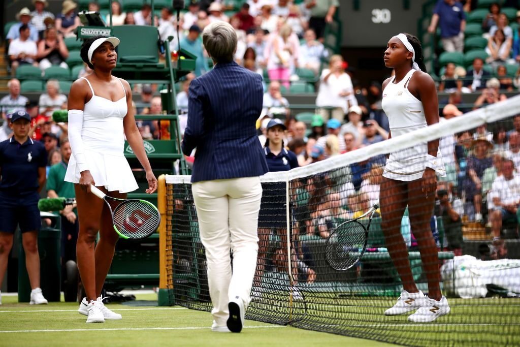 Coco Gauff defeats Venus Williams at the Australian Open | Source: Getty Images/GlobalImagesUkraine