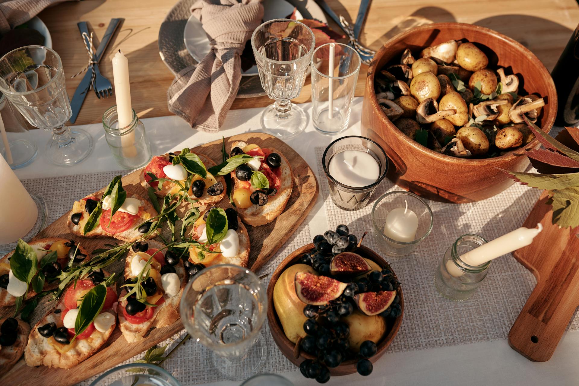 Food on a table | Source: Pexels