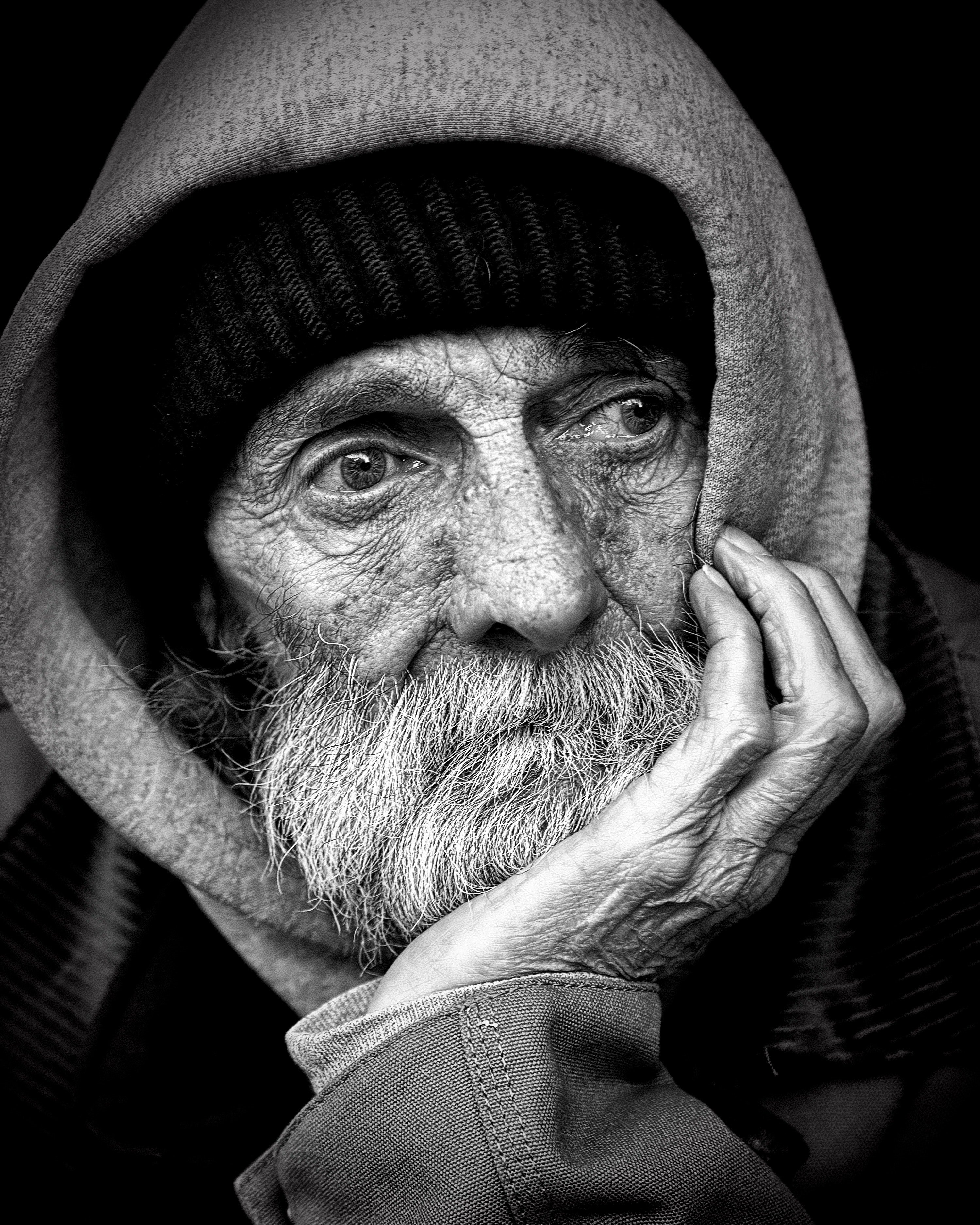 Retrato de un hombre mayor. | Foto: Pexels