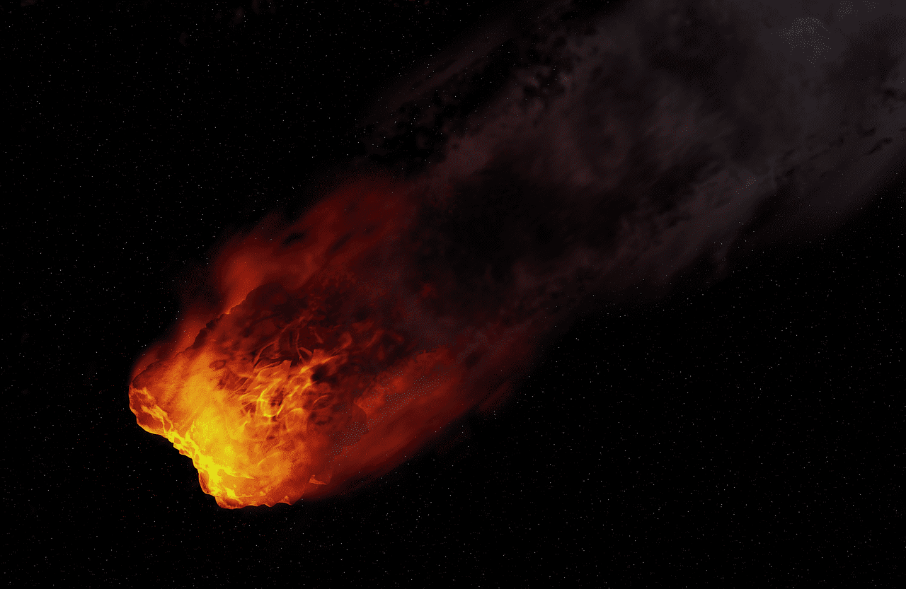 Image of an asteroid | Source: Pixabay/ Alexander Antropov 