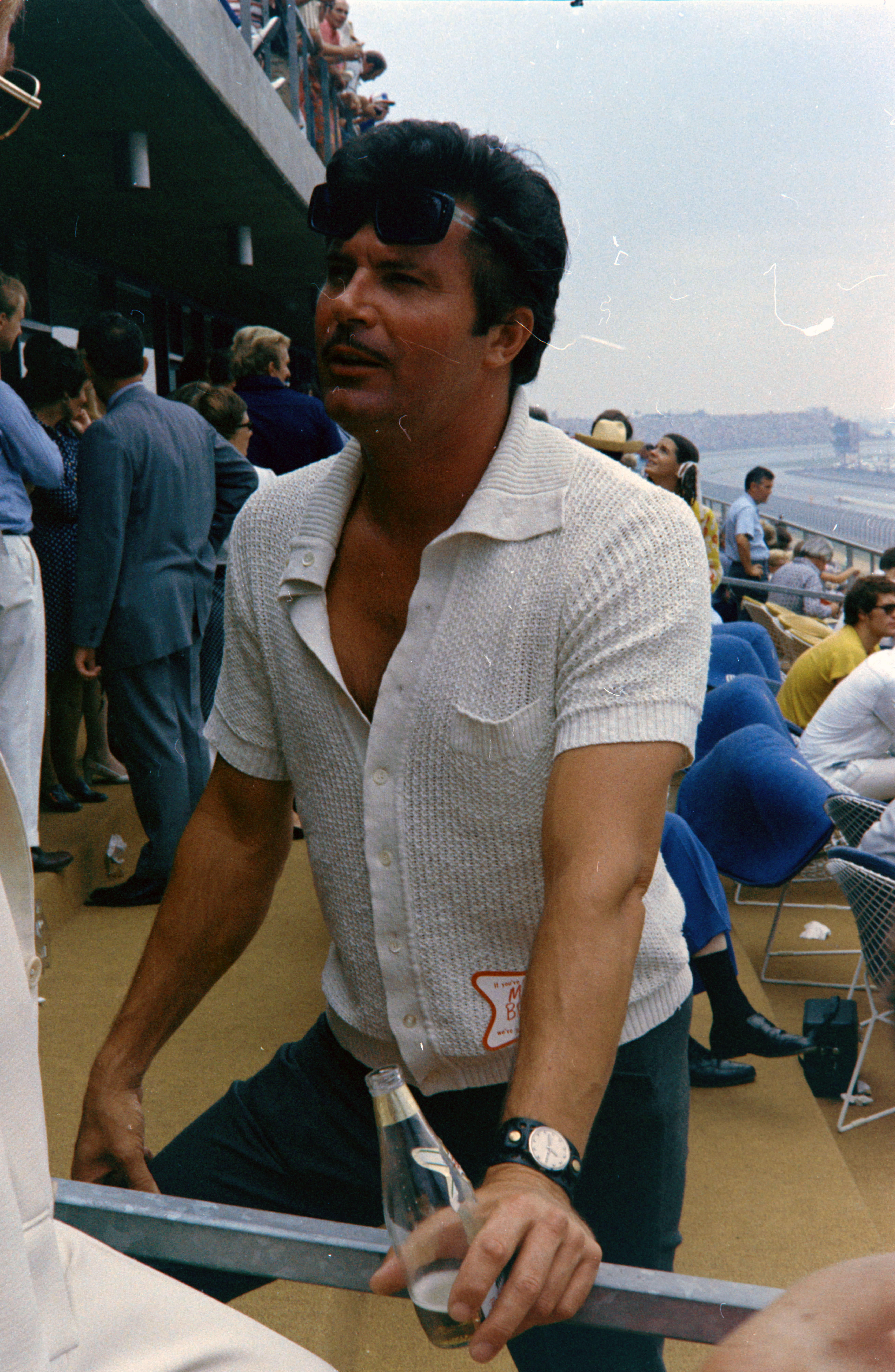 Max Baer Jr. at the California 500 Race in 1972. | Source: Getty Images