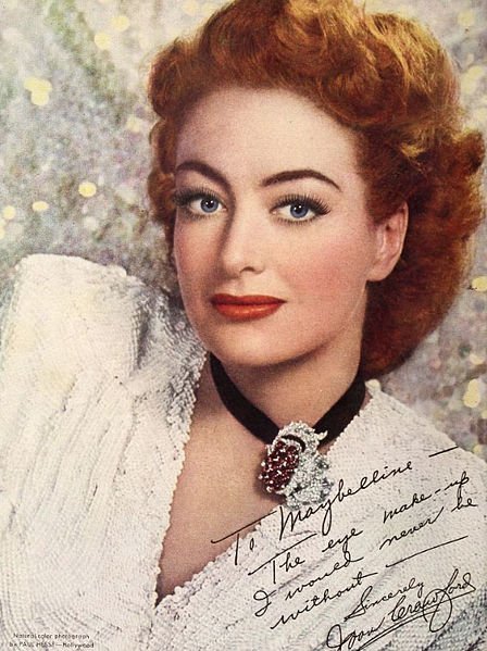 Joan Crawford. I Image: Wikimedia Commons.