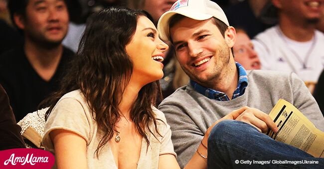 Ashton Kutcher and Mila Kunis were spotted enjoying a lunch date without young kids