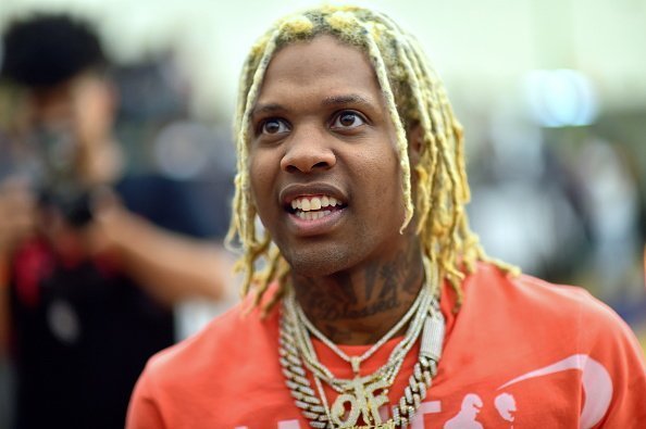 Lil Durk at ABEL 7th annual Back to School With Lil Durk at Kipp Atlanta Collegiate in Atlanta, Georgia.| Photo: Getty images.