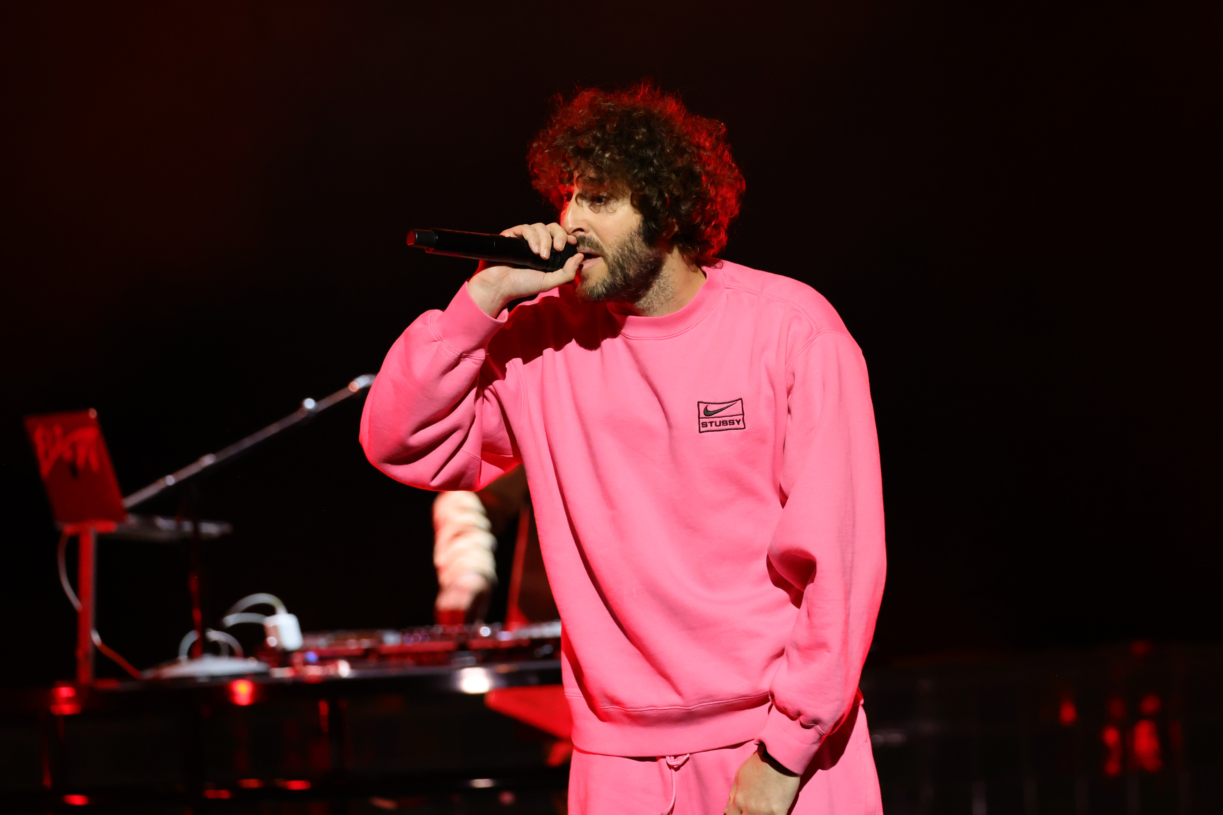 Lil Dicky performs at The Orpheum Theatre on October 25, 2023, in Los Angeles, California. | Source: Getty Images