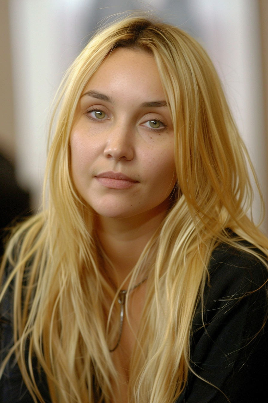 Amanda Bynes as you've never seen her—visualizing her natural look without cosmetic enhancements via AI | Source: Midjourney