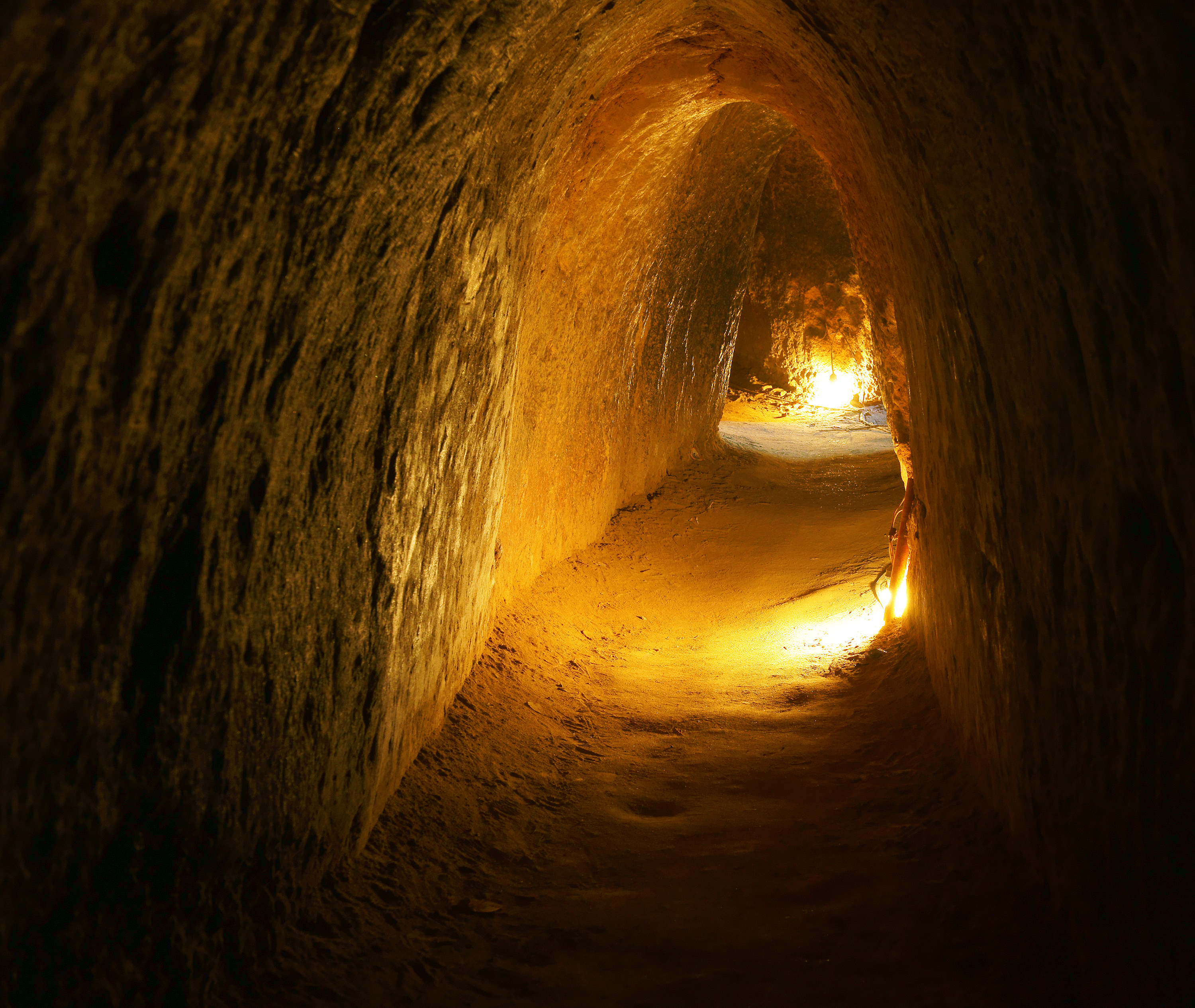 Dug tunnel. | Source: Shutterstock