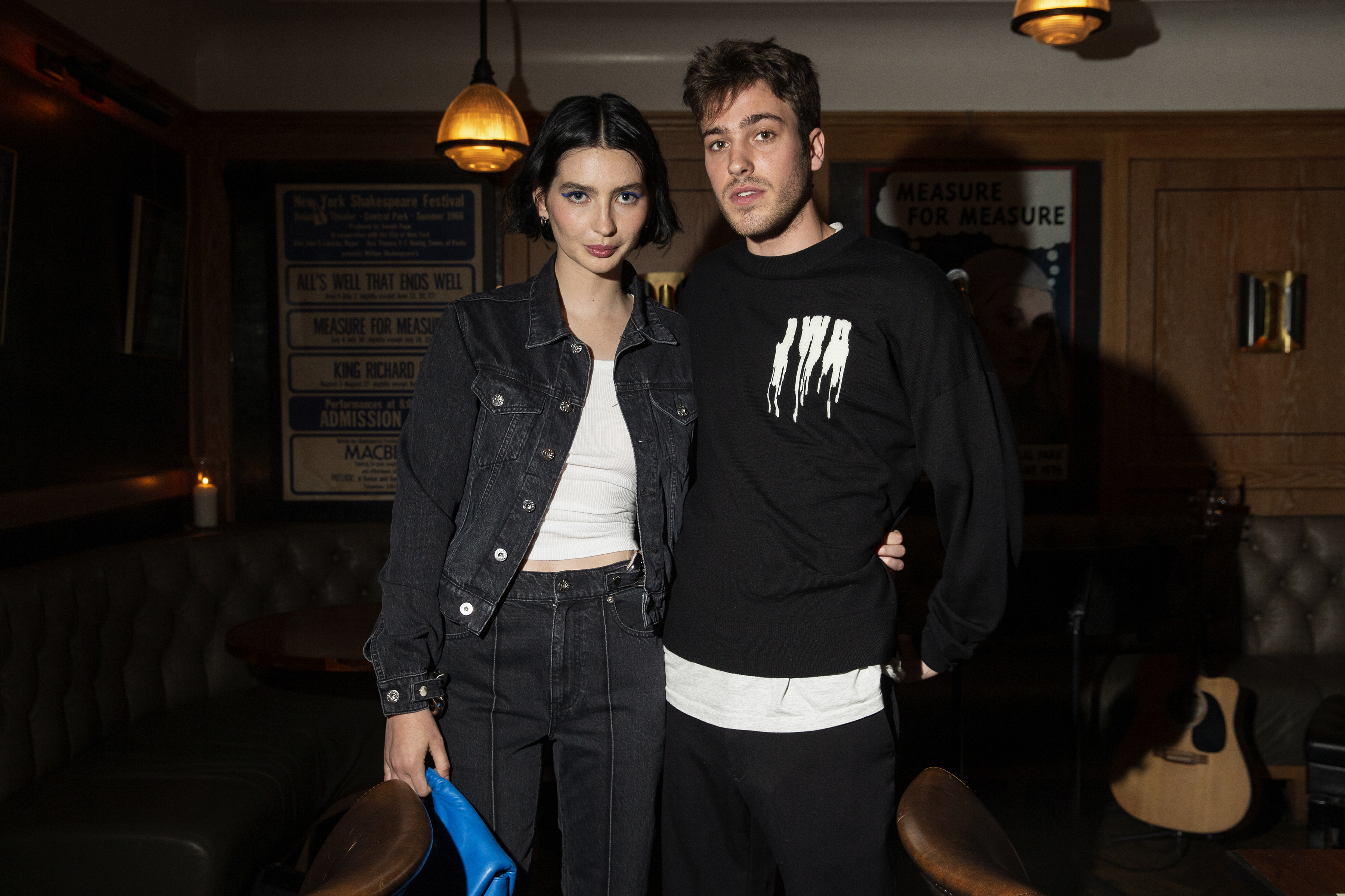 Meadow Walker and Louis Thornton-Allan at the Saks x JW Anderson dinner at Joe's Pub on May 4, 2022, in New York City | Source: Getty Images
