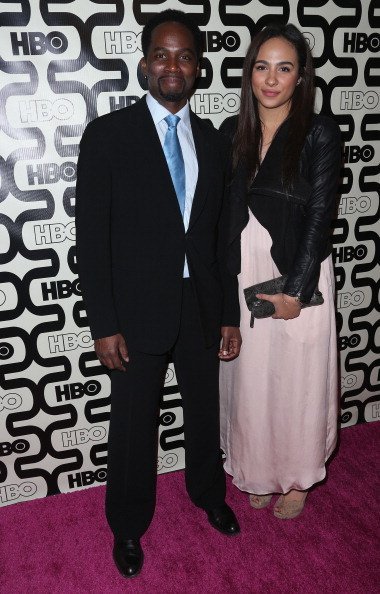  Harold Perrineau and daughter Aurora Perrineau attend HBO's Post 2013 Golden Globe Awards Party held at Circa 55 Restaurant | Photo: Getty Images