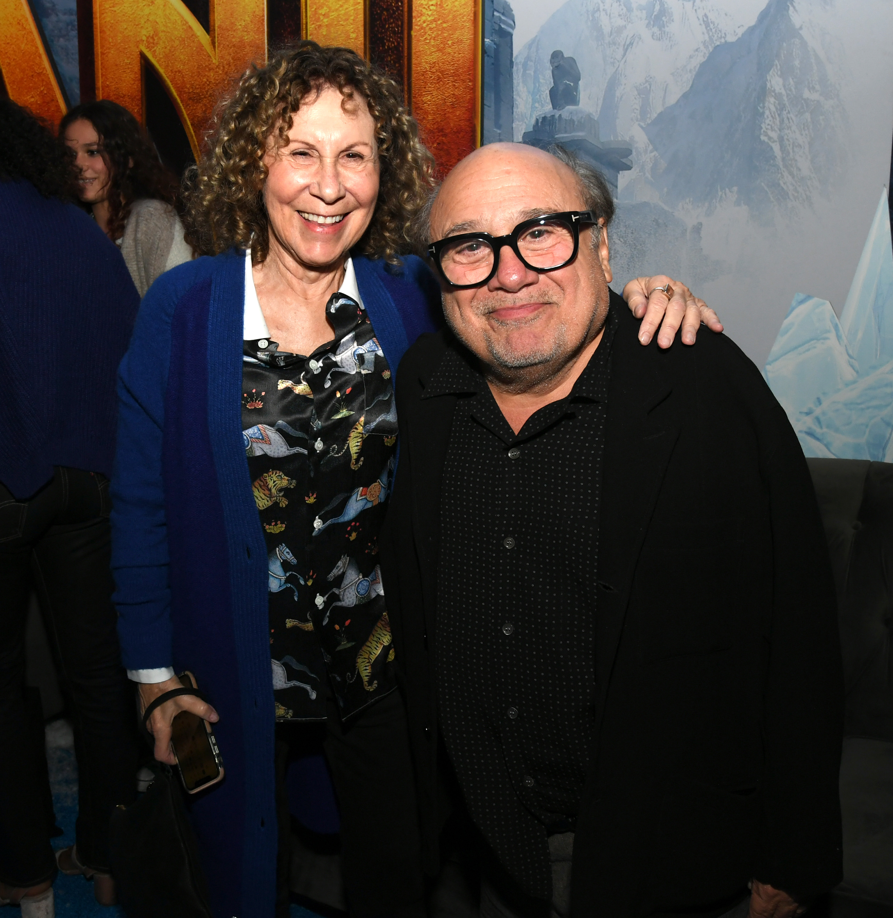 Rhea Perlman and Danny DeVito pose at the after party for the premiere of Sony Pictures' "Jumanji: The Next Level" at TCL Chinese Theatre on December 9, 2019 in Hollywood, California. | Source: Getty Images